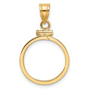 2008 $5 American Buffalo Gold Coin Bezel