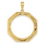 2008 $25 1/2 oz American Buffalo Octagonal Coin Bezel