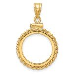 2008 $5 American Buffalo Gold Coin Bezel 14k