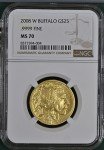 2008-W $25 American Gold Buffalo Coin MS70