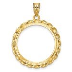 2008 $10 1/4 oz American Buffalo Gold Coin Bezel