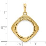 2008 $5 1/10 oz American Buffalo Gold Coin Bezel