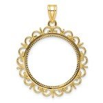 2008 $10 American Buffalo 1/4 oz Gold Coin Bezel