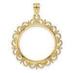 2008 $10 American Buffalo 1/4 oz Gold Coin Bezel