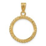 2008 $5 American Buffalo Gold Coin Bezel