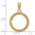 2008 $5 American Buffalo Gold Coin Bezel