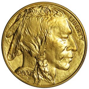 2007 $50 American Gold Buffalo Coin, 1 oz