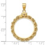 2008 $10 American Buffalo Gold Coin Bezel