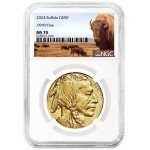 2024 $50 American Buffalo Gold Coin MS70