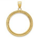 2008 $10 1/4 oz American Buffalo Coin Bezel