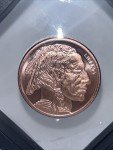 Buffalo Copper Round 1 oz .999 Fine Bullion