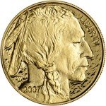 2007-W American Gold Buffalo Proof Coin 1 oz