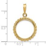2008 $5 American Buffalo Gold Coin Bezel
