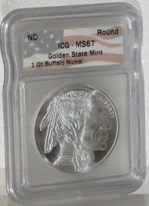 Buffalo Nickel 1 oz Silver Round Coin