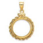 2008 $5 American Buffalo 1/10 oz Coin Bezel