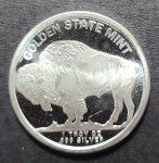 Buffalo Nickel Gold Coin - 1 oz .999 Silver