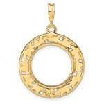 2008 $5 American Buffalo Gold Coin Filigree Bezel