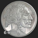Buffalo Silver Round Coin - 1 Troy Ounce