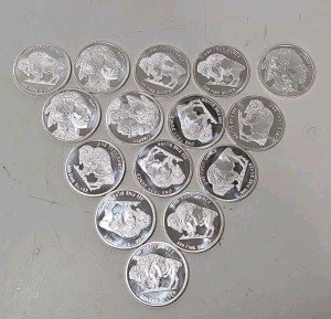 Buffalo Indian Head 1 Oz Silver Coin Set