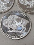 Buffalo Indian Head 1 Oz Silver Coin Set