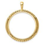 2008 American Buffalo Gold Coin Double Twist Bezel