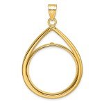 2008 $25 American Buffalo Gold Teardrop Bezel