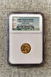 2008-W Buffalo Gold Coin $5 1/10 oz PF70