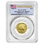 2008-W $10 American Gold Buffalo 1/4 oz Coin