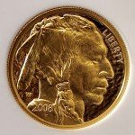 2008-W Buffalo Gold Coin $5 1/10 oz PF70