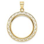 2008 $10 American Buffalo Coin in 14k Bezel