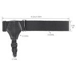 Men's Adjustable Sock Garters - 2-Pack Black