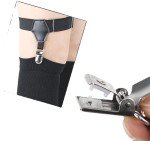 Mebiosi Adjustable Sock Garters for Men and Women