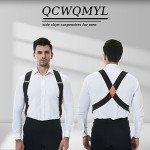 Men’s Heavy Duty Trucker Style Clip Suspenders
