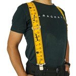 Men's 2" Wide Adjustable Elastic Suspender Braces
