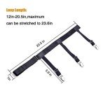 Men's Non-Slip Shirt Stays with Locking Clamps