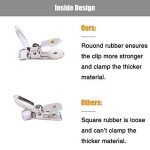 Men's Non-Slip Shirt Stays with Locking Clamps