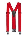 Dickies Men's Red Y-Back Adjustable Suspenders
