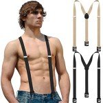 Adjustable Hidden Suspenders for Hiking & Skiing