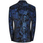 Stylish Floral Suit Jacket for Men