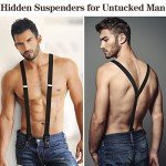 Adjustable Hidden Suspenders for Hiking & Skiing