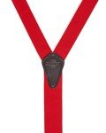Dickies Men's Red Y-Back Adjustable Suspenders