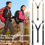 Adjustable Hidden Suspenders for Hiking & Skiing