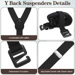 Adjustable Hidden Suspenders for Hiking & Skiing