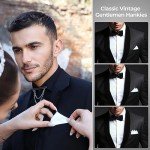 Ohuhu Men's Soft Cotton Handkerchiefs - 6 Pack