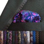 15-Piece Men's Pocket Square Set in Assorted Colors