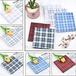15PCS Cotton Handkerchiefs for Men with Style