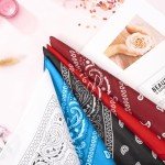 Colorful 12-Pack Paisley Bandanas for Everyone