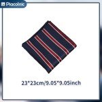 6-Pack Men's Soft Pocket Squares - Stylish Hankies