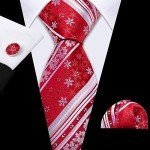 Barry.Wang Christmas Ties & Accessories Set for Men