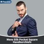 6-Pack Men's Soft Pocket Squares - Stylish Hankies